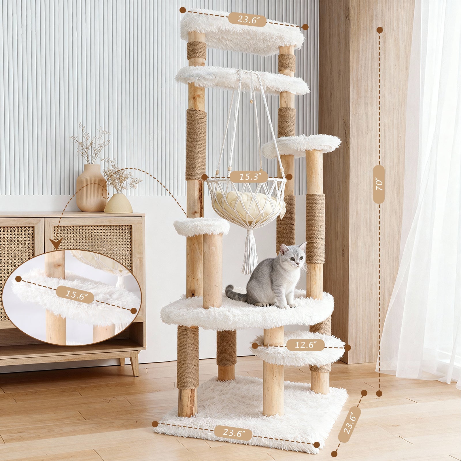 Why a Cat Tree with Hammock Was the Best Thing I Bought for My Cats