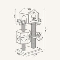 Catsvillas - Hexagonal - Cat Furniture