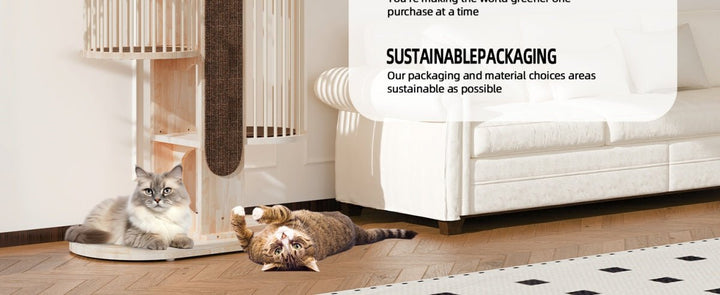 The Natural Choice: 5 Reasons a Solid Wood Cat Tree is Better for Your Cat - Catsvillas