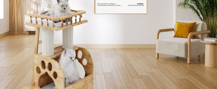 Why a Solid Wood Cat Tree is the Last One You'll Ever Need to Buy? - Catsvillas