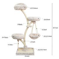 Catsvillas - 67.7’’ MeowSwing - Cat Furniture
