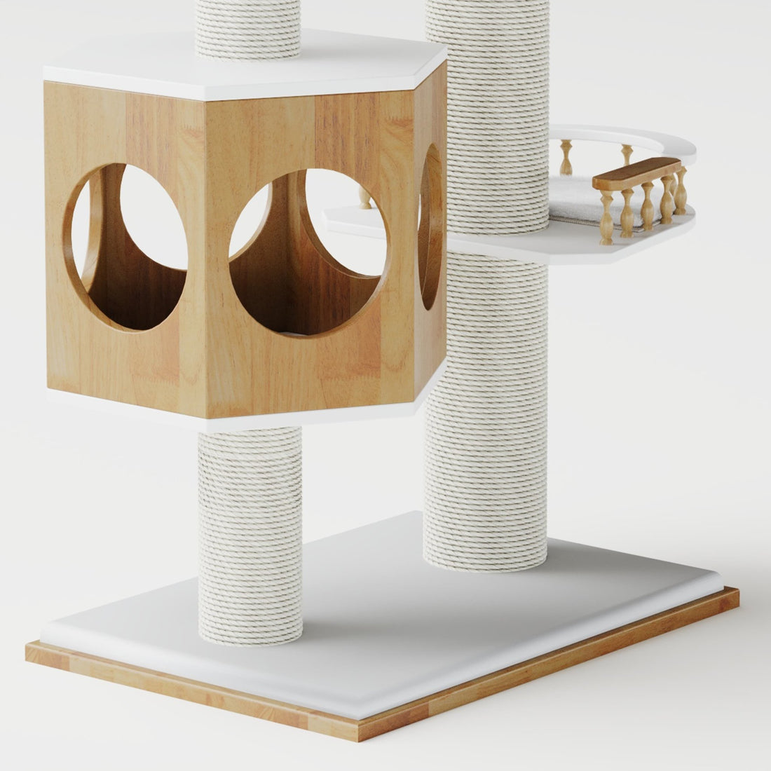 Catsvillas - Hexagonal Cat Tree- Cat Furniture